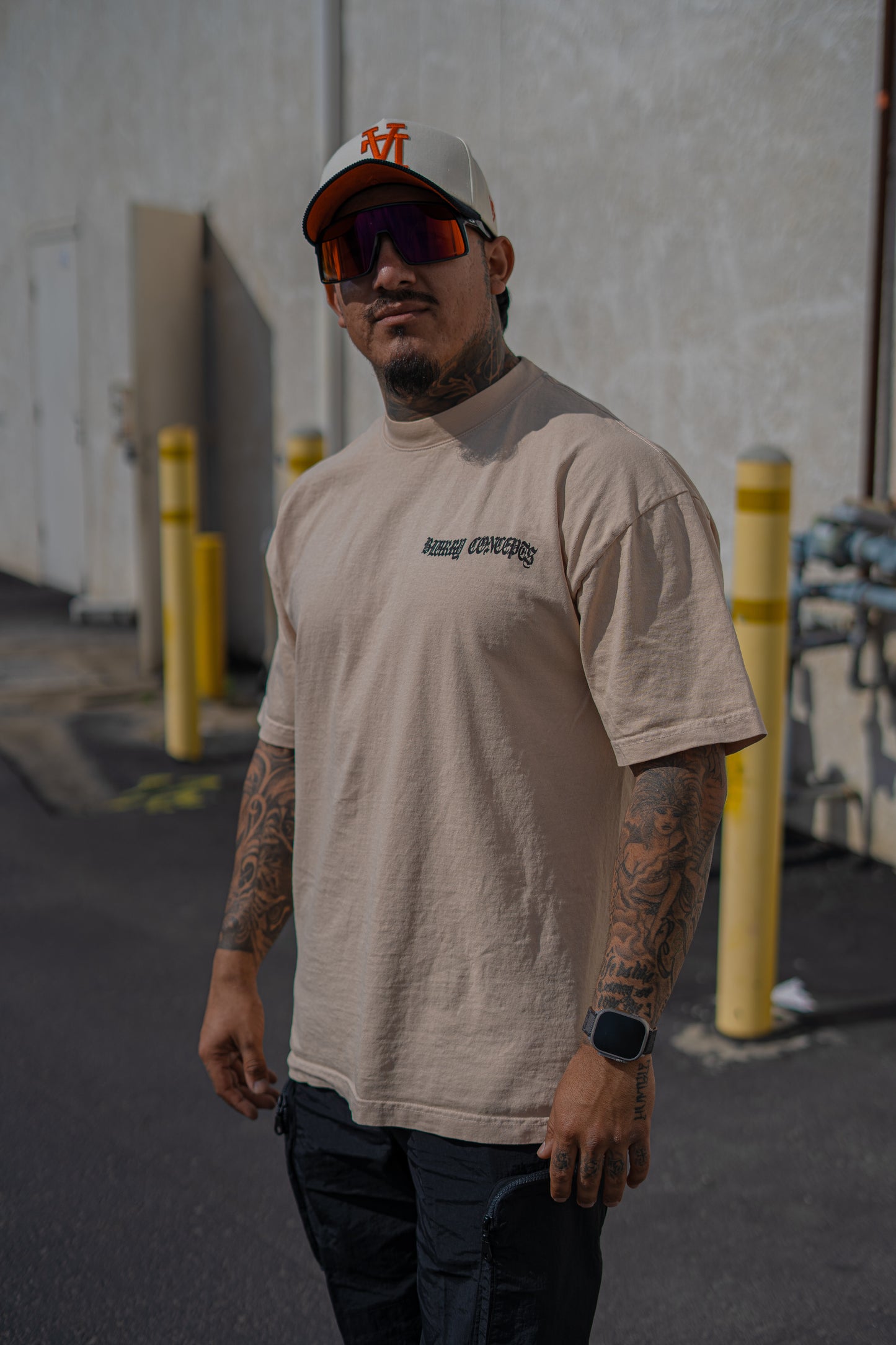 BC SHADOW TEE (Beige)